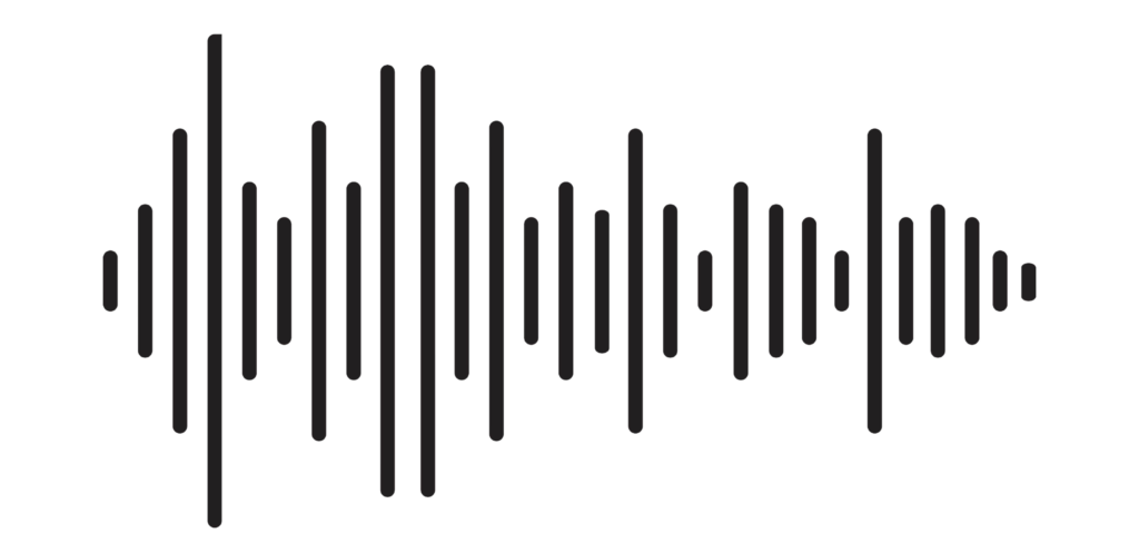 Click on wave vector image to listen to a sample recording from the podcast studio.