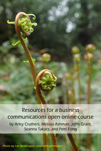 Building an openly-licensed “course in a box” in a month
